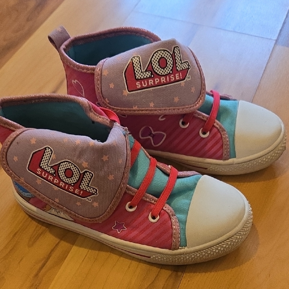 L.O.L. Surprise! Kids Sneakers - Pink, Blue, and Purple